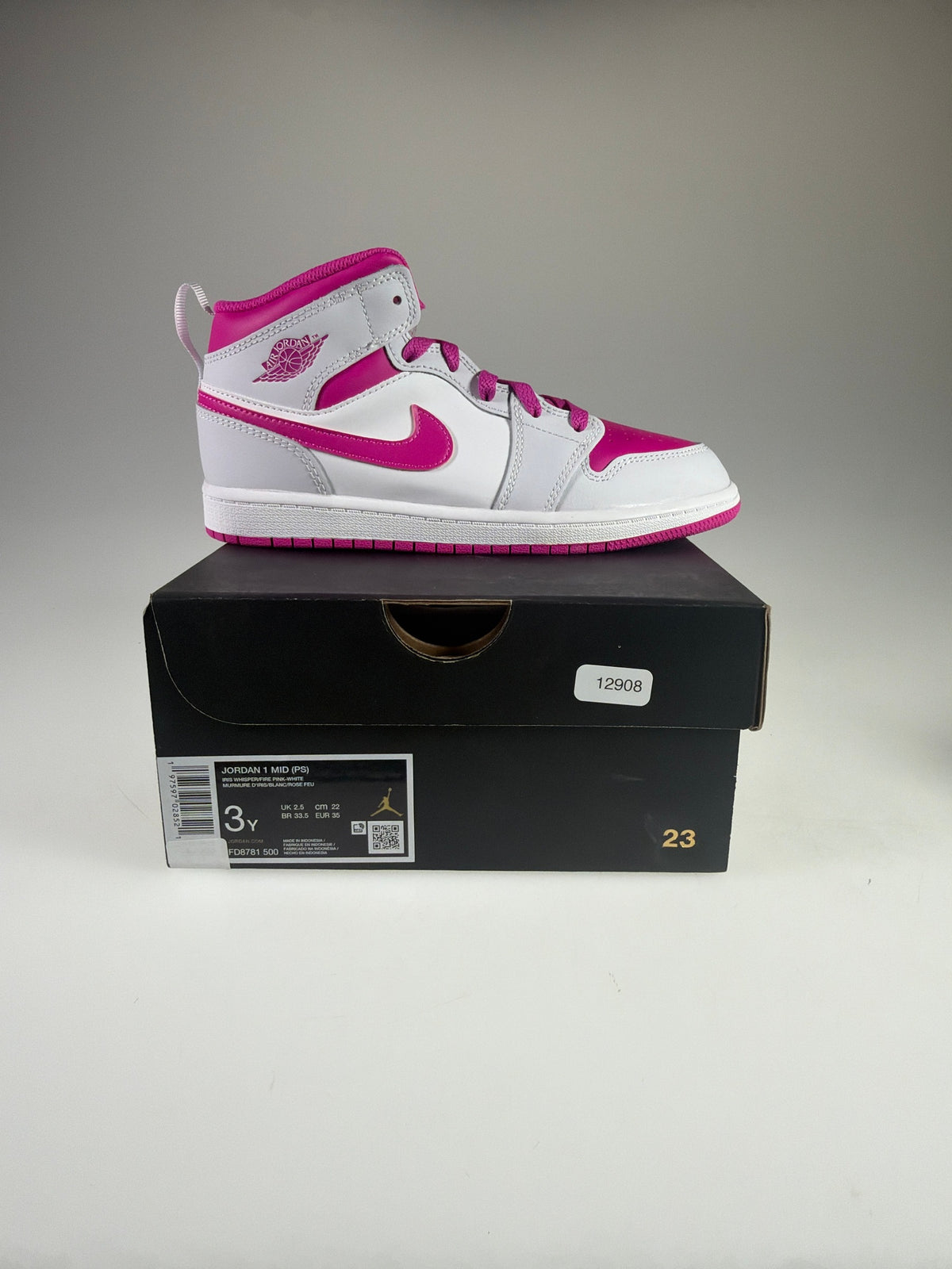 Jordan 1 Mid (PS) - Größe EU 35 #12908