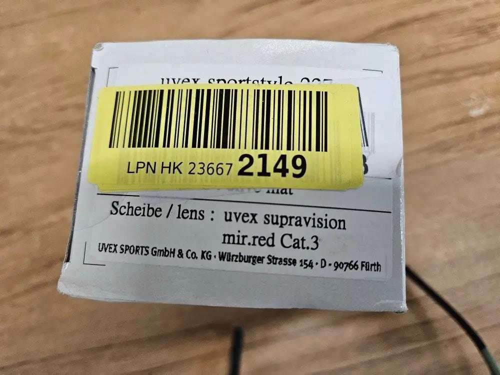 uvex Unisex Sportstyle 227 Sportbrille #4429 - Black Forest Deals