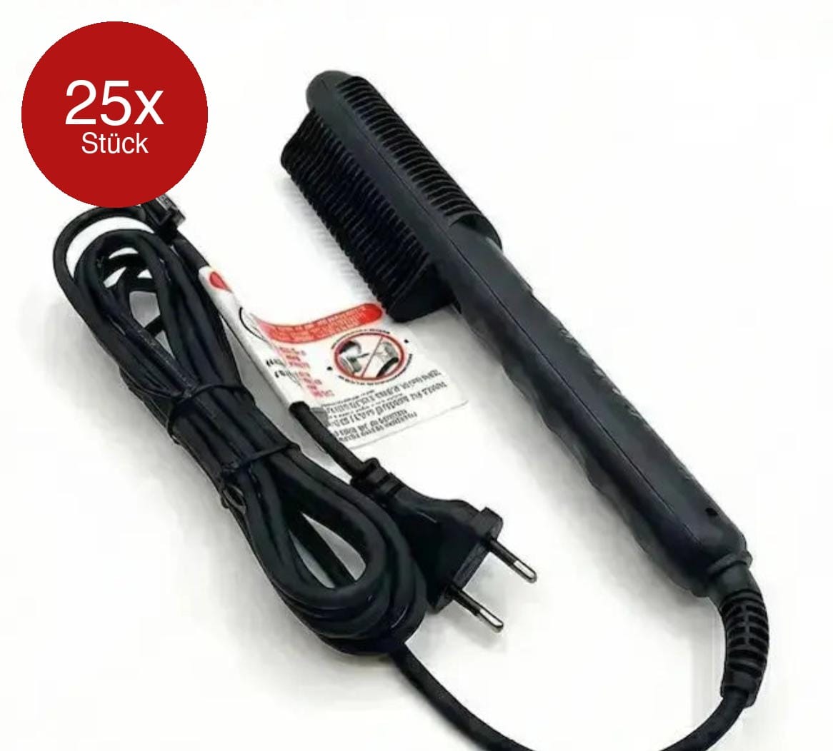 25x SUTRA Supreme Glider Pro – Beheizter Stylingkamm mit Titan-Platten