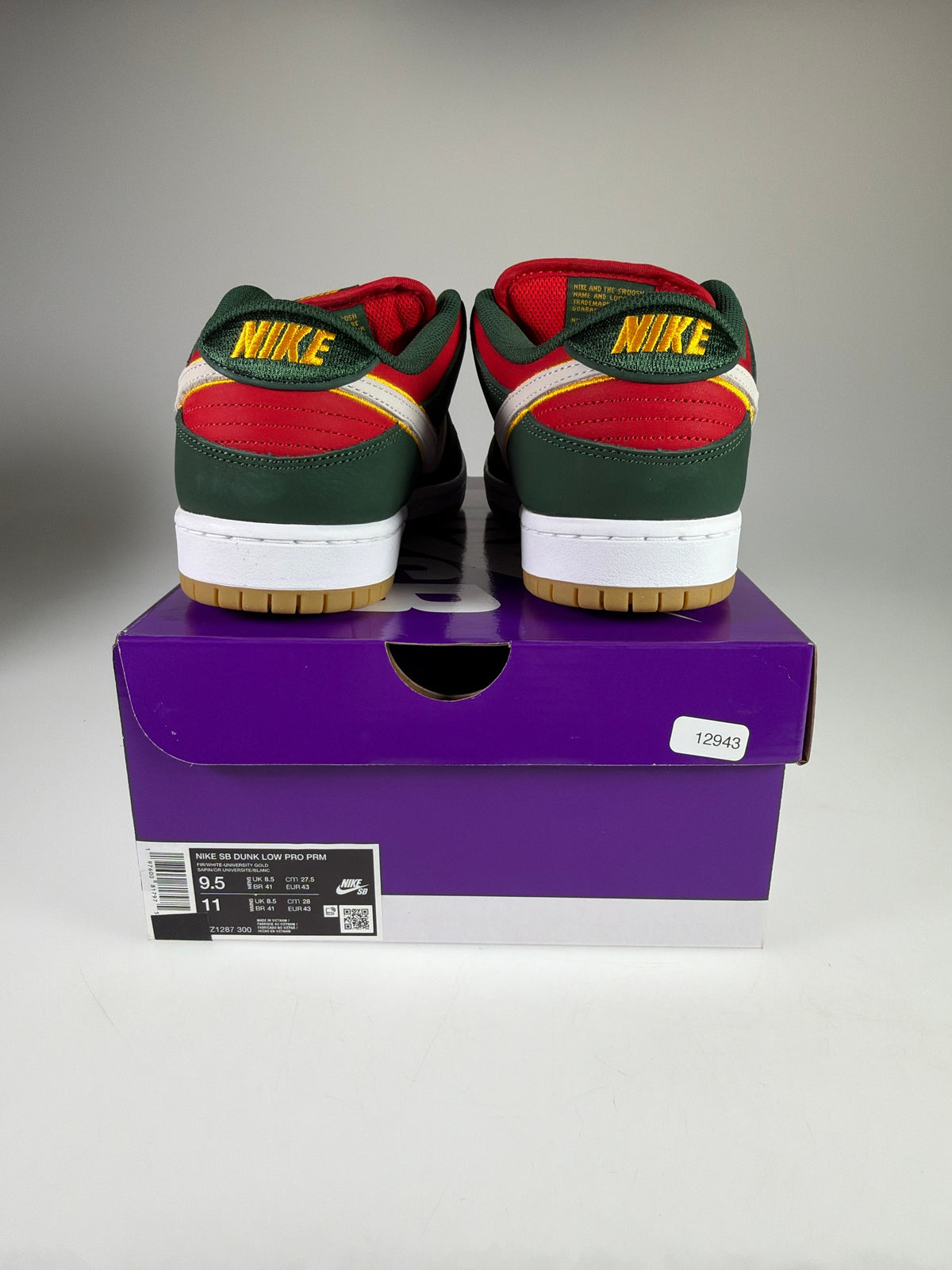 Nike SB Dunk Low Pro PRM - Größe EU 43 #12943