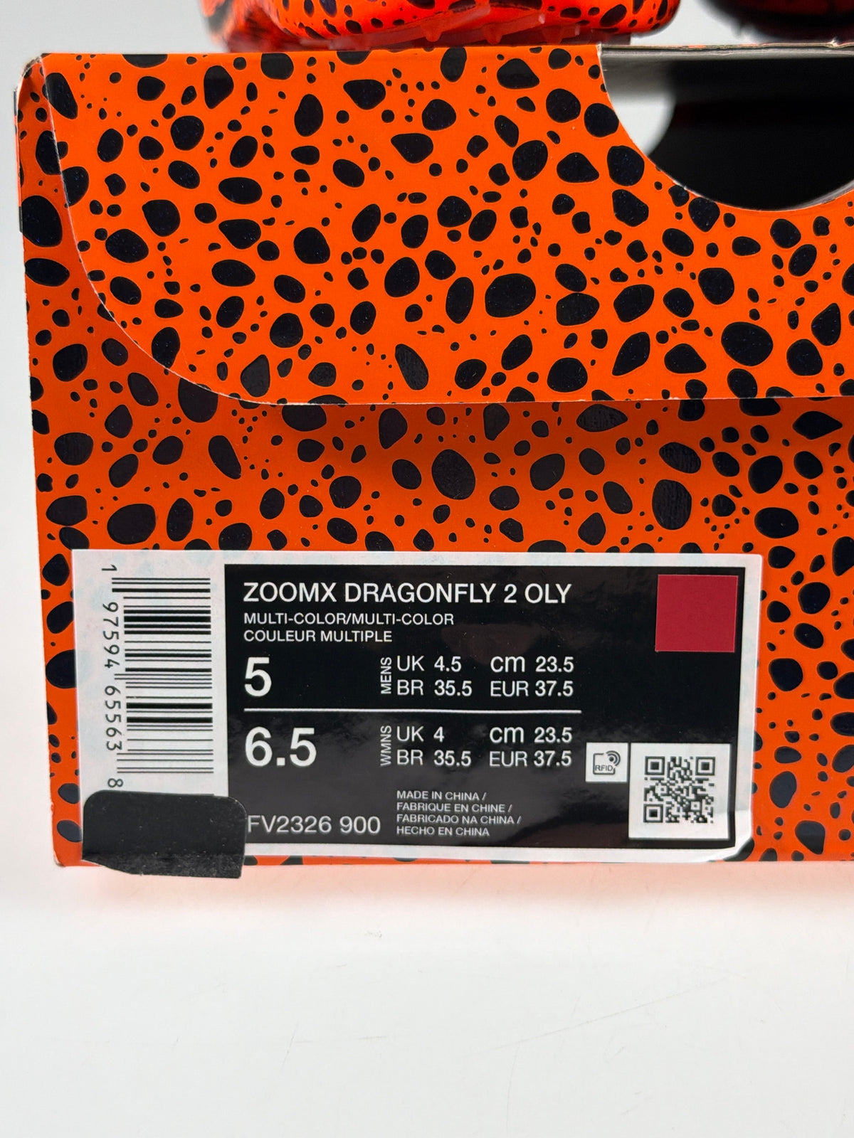 Nike Zoomx Dragonfly 2 Oly - Größe EU 37,5 #12979