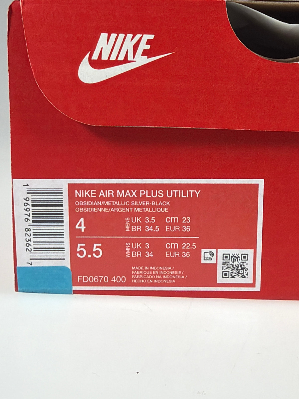 NIKE AIR MAX PLUS UTILITY - Größe 36 #13016