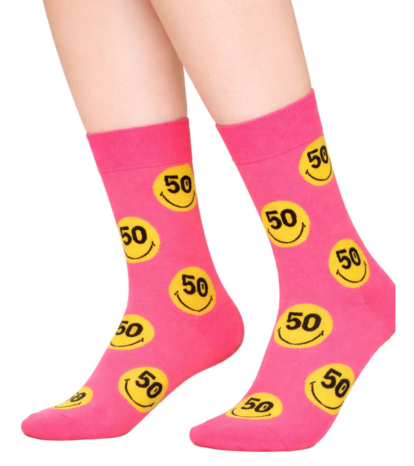 Detailansicht der Happy Socks Smiley-Motive