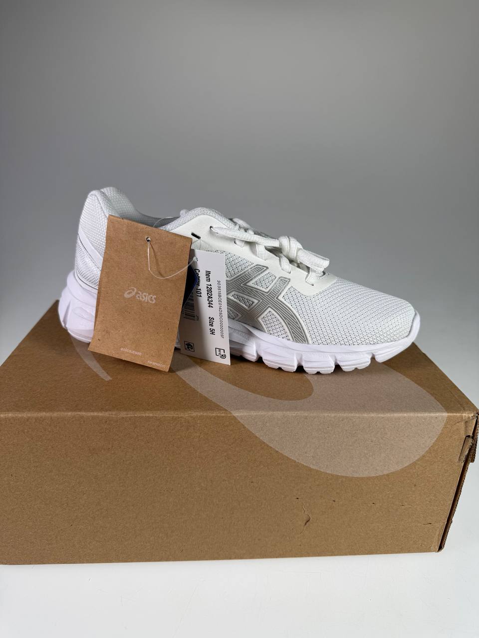 ASICS GEL-QUANTUM LYTE II Damen-Sneaker – Seitenansicht mit Anhänger