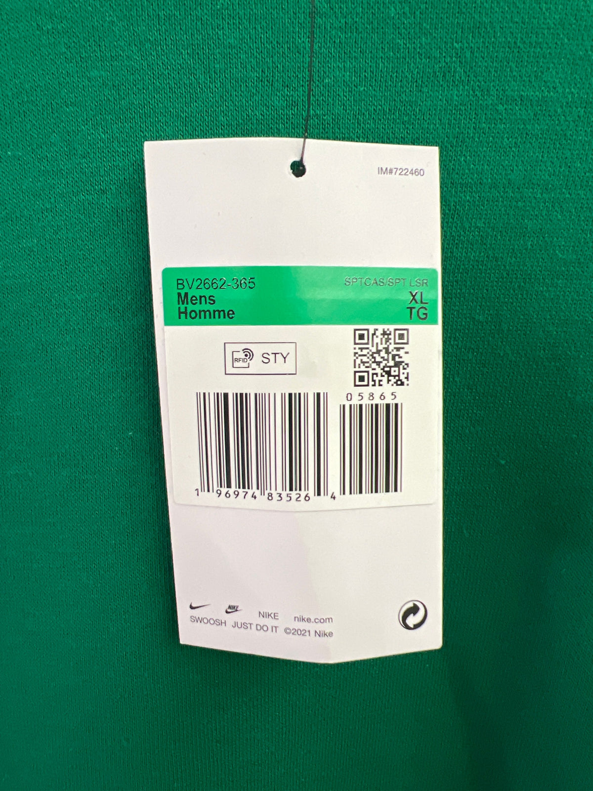 Nike Sportswear Club Fleece Men's Crew - Größe XL #12795