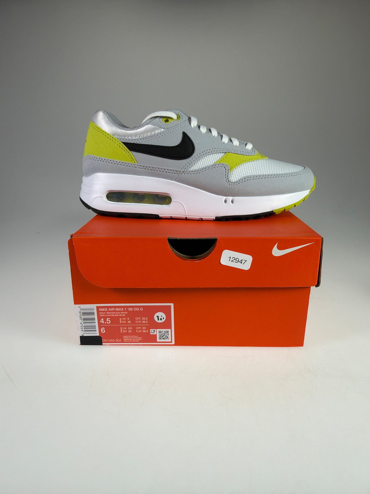 Nike Air Max 1 '86 OG G - Größe EU 36,5 #12947