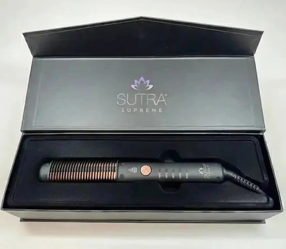 50x SUTRA Supreme Glider Pro – Beheizter Stylingkamm mit Titan-Platten