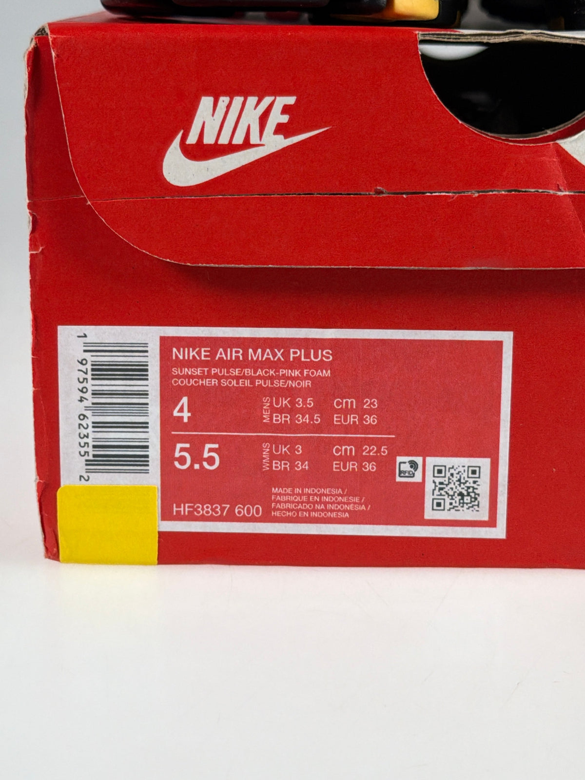 Nike Air Max Plus - Größe EU 36 #12840