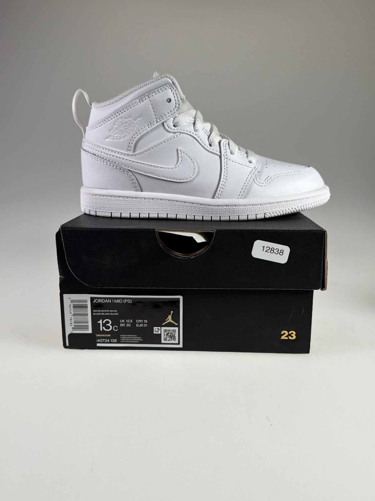 Jordan 1 Mid (PS) - Größe EU 31 #12838