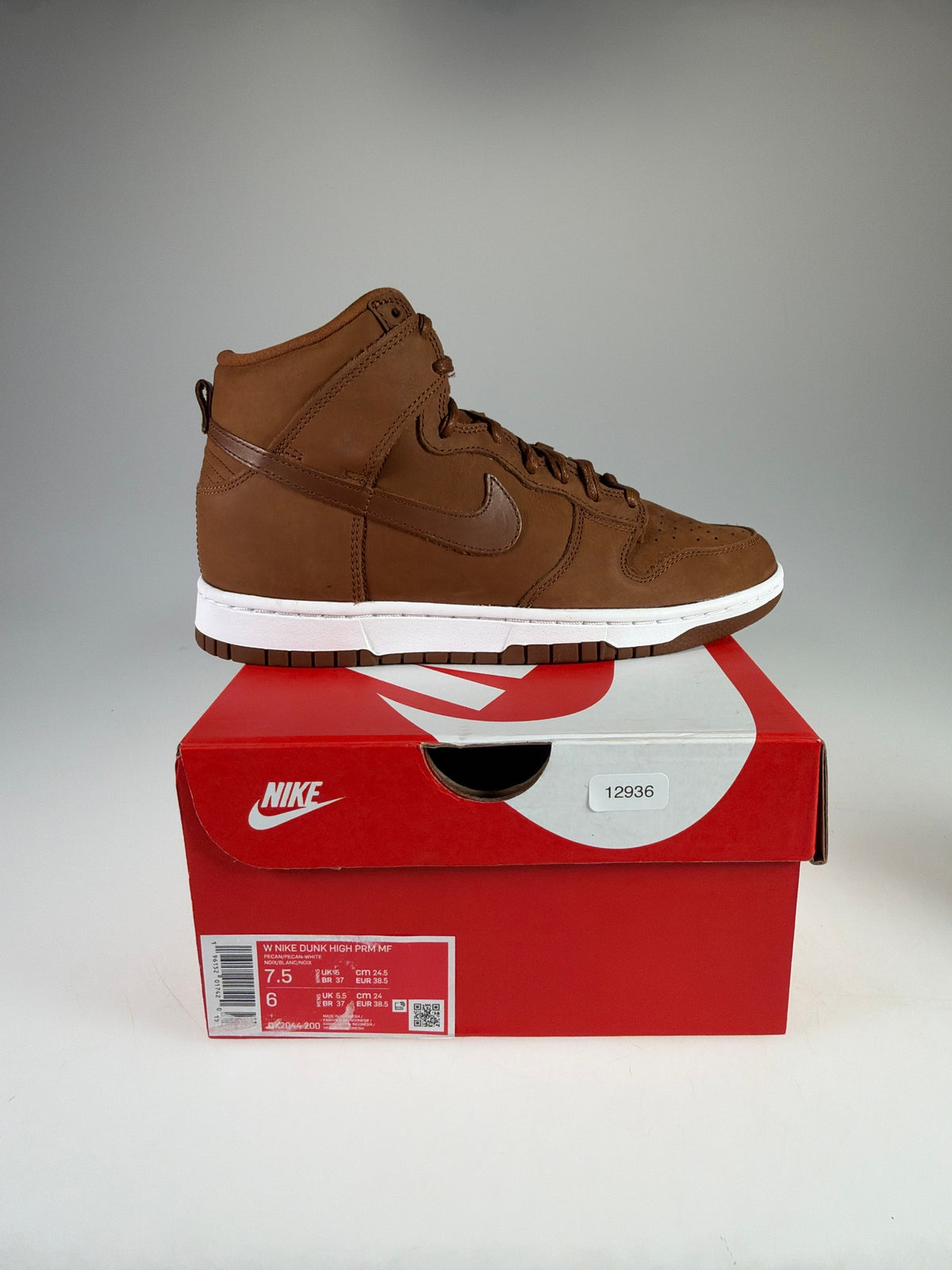 Nike Dunk High PRM Mf (W) - Größe EU 38,5 #12936