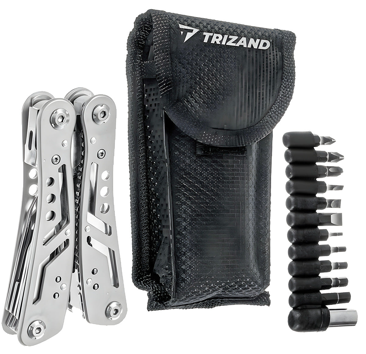 Trizand Multifunktionswerkzeug 13-in-1 mit Gürteltasche