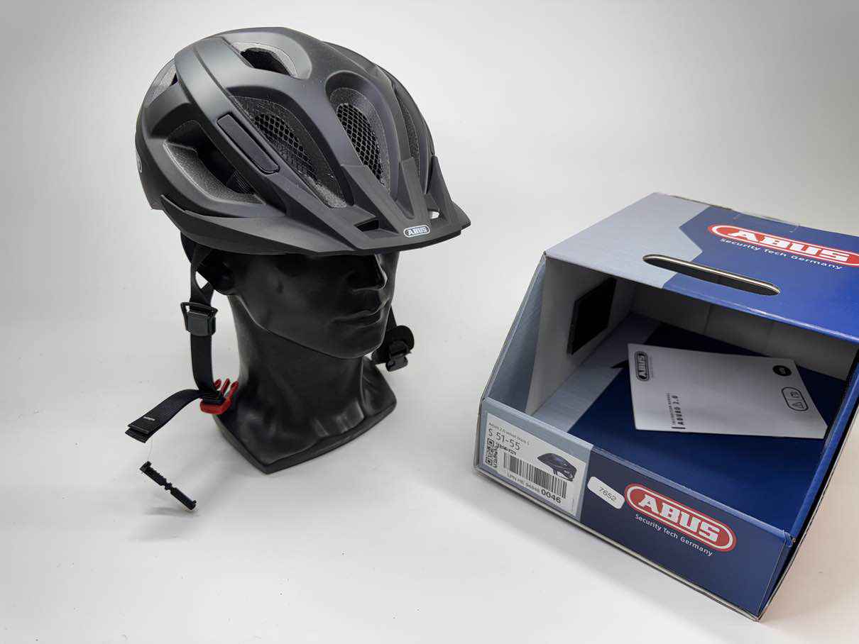 ABUS Aduro 2.0 Fahrradhelm - Größe 51-55cm #7652 - Black Forest Deals