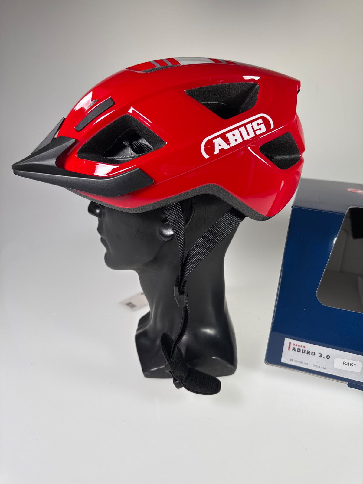 ABUS Aduro 3.0 Fahrradhelm - Größe 52-58cm #8461