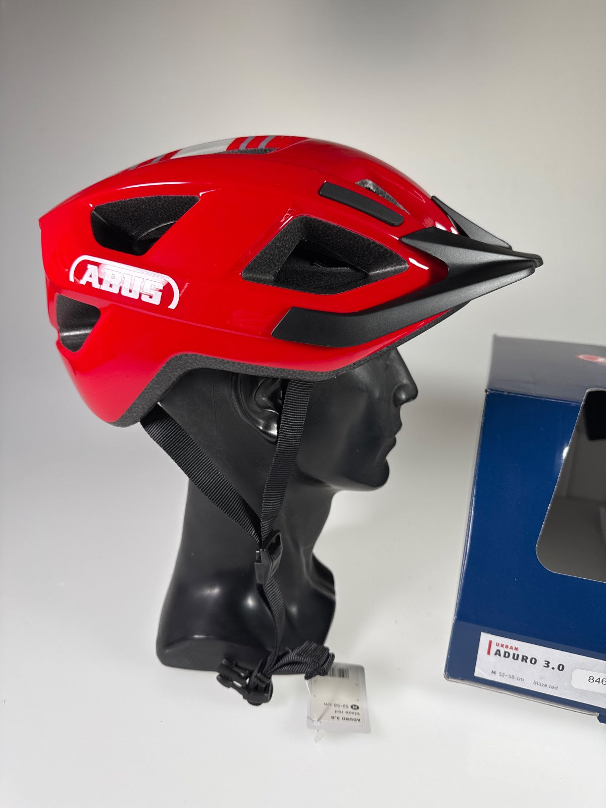ABUS Aduro 3.0 Fahrradhelm - Größe 52-58cm #8461