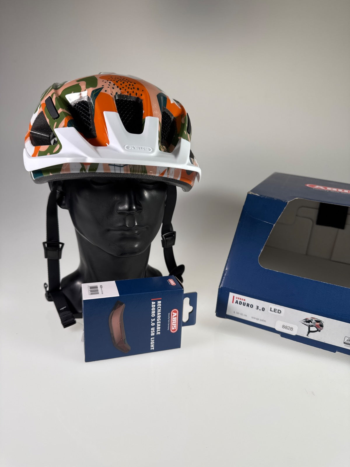 ABUS Aduro 3.0 Fahrradhelm - Größe 58-62cm #8828