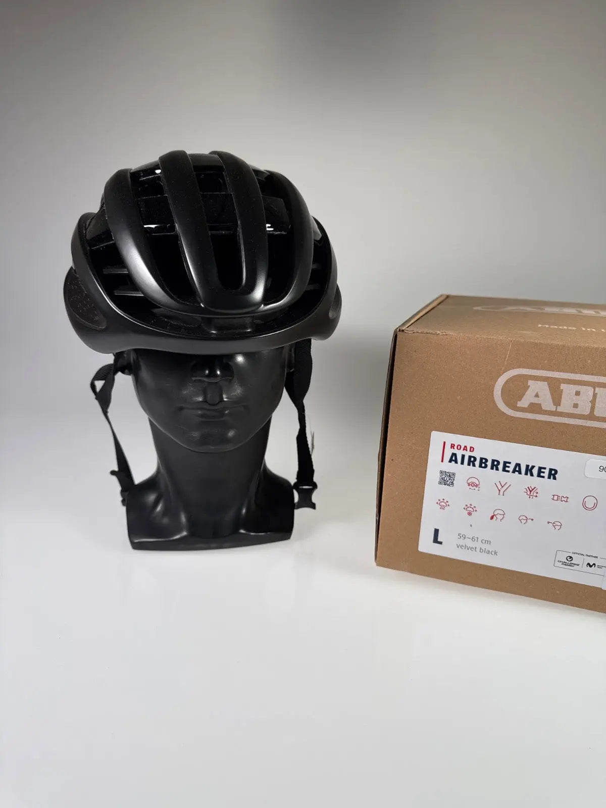 ABUS AirBreaker Fahrradhelm - Größe 59-61cm #9008