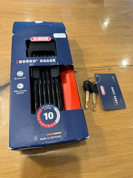 ABUS Bordo 6000K Fahrradhschloss #10152