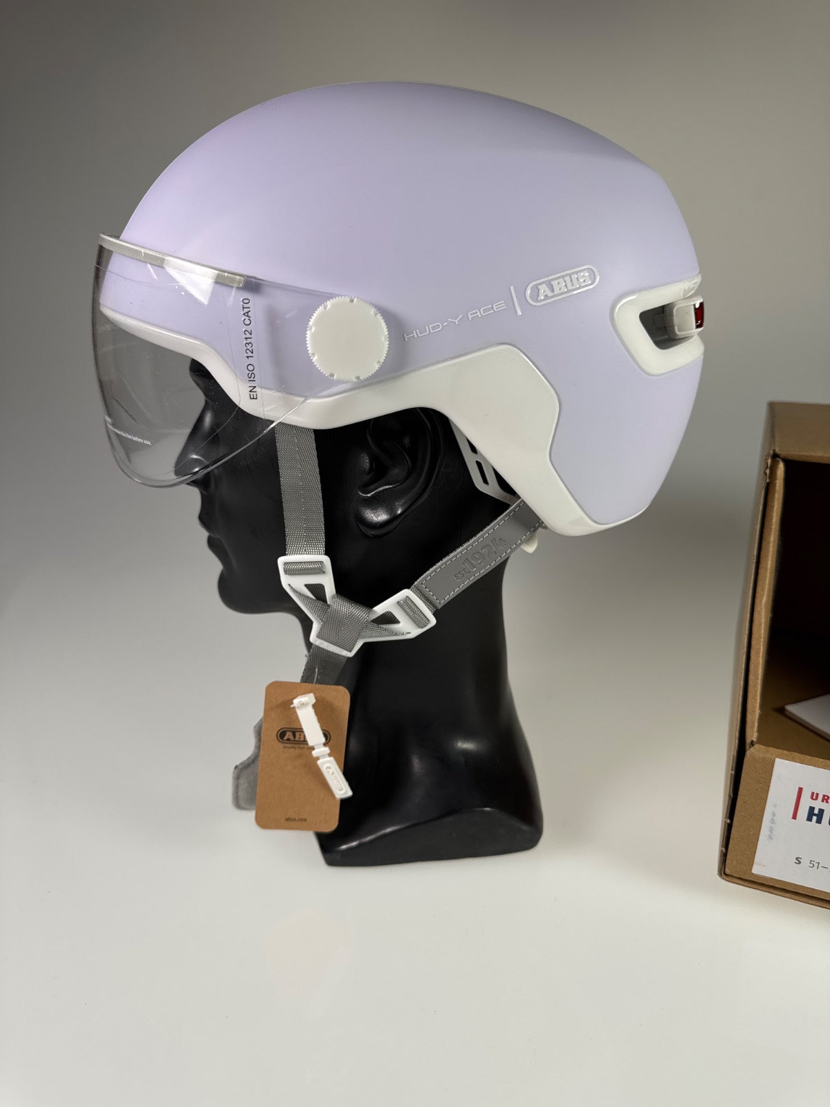 ABUS HUD-Y ACE Fahrradhelm - Größe 51-55cm #8896