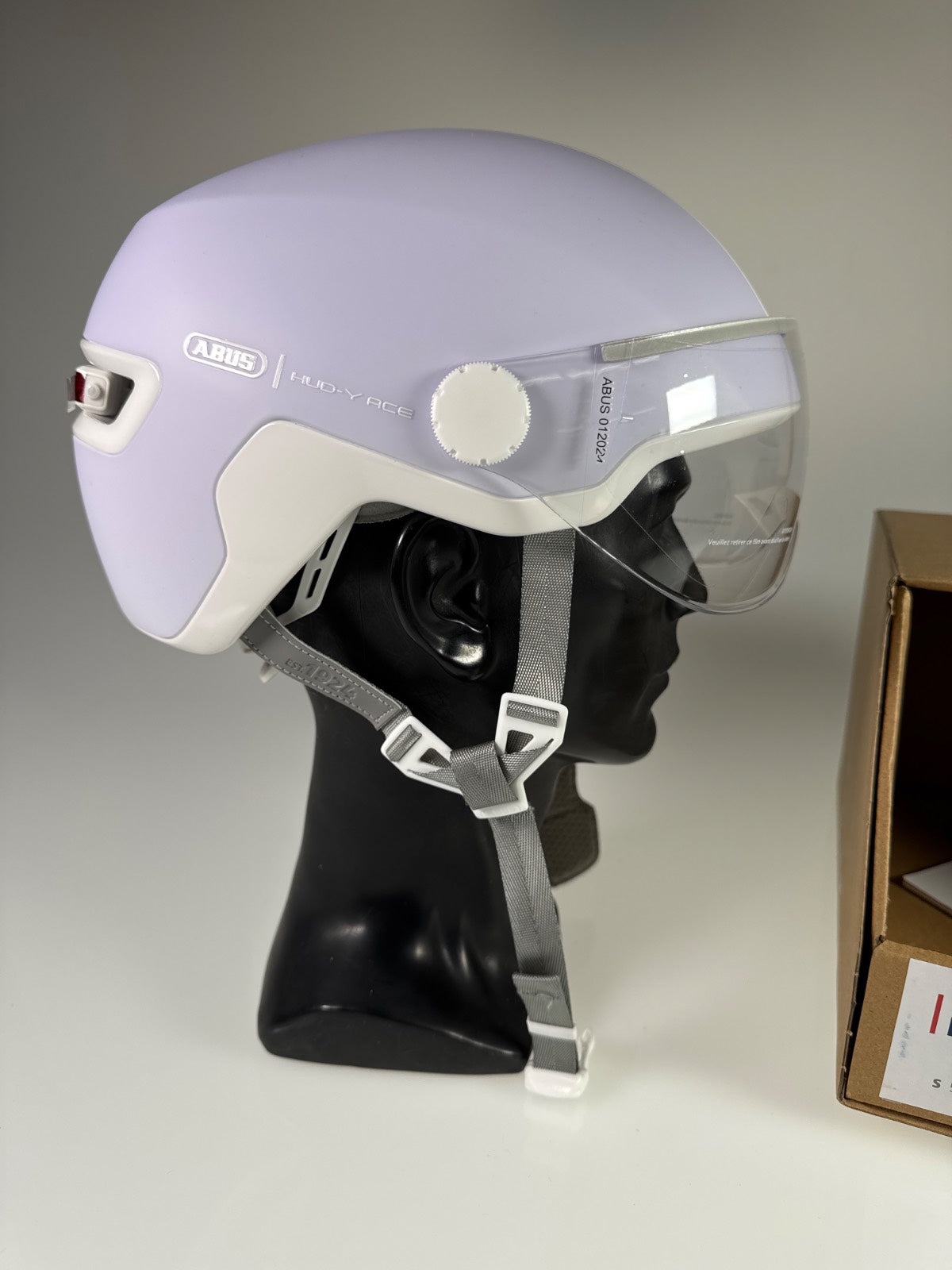 ABUS HUD-Y ACE Fahrradhelm - Größe 51-55cm #8896