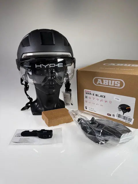 ABUS HYP-E BL.ACE Fahrradhelm - Größe 51-55cm #9198