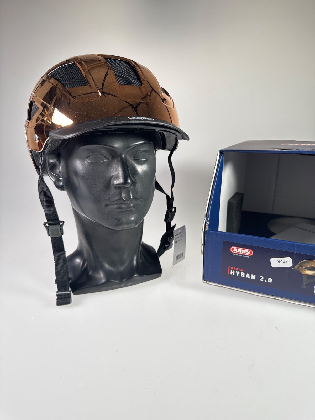 ABUS Hyban 2.0 Fahrradhelm - Größe 52-58cm #8487