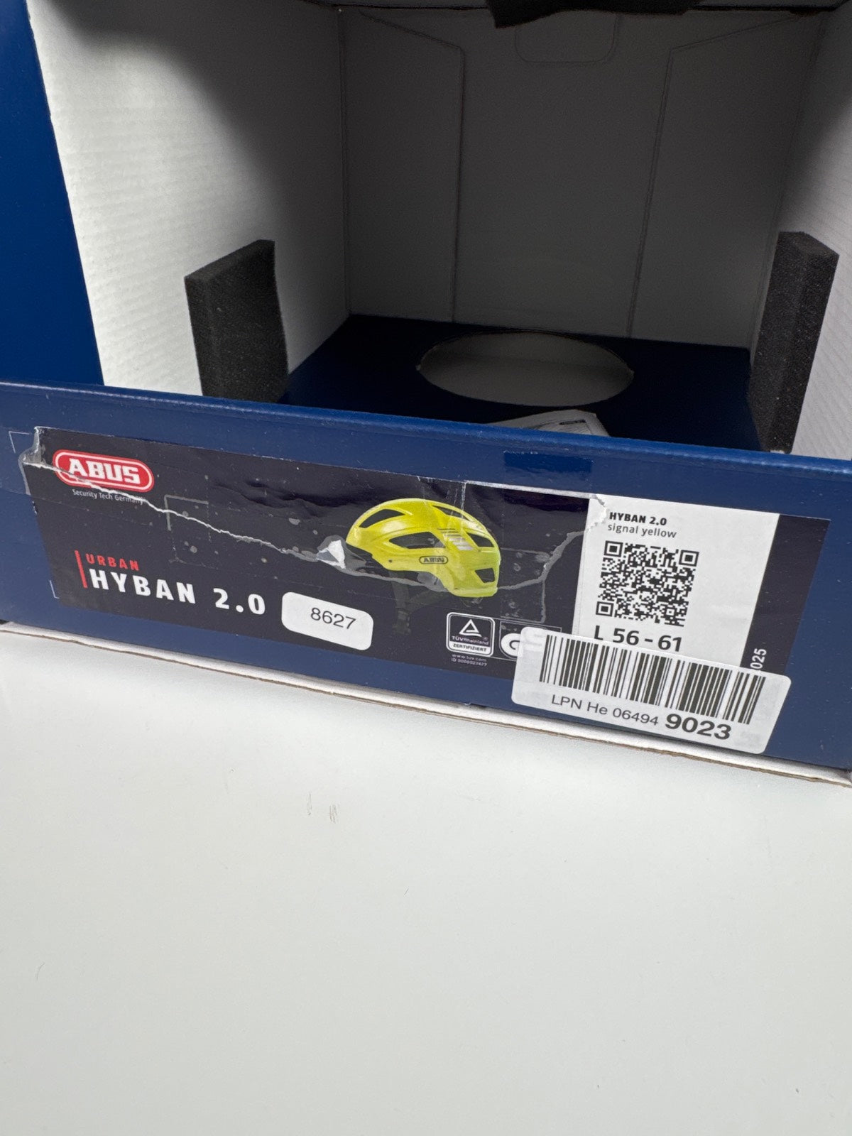 ABUS Hyban 2.0 Fahrradhelm - Größe 56-61cm #8627