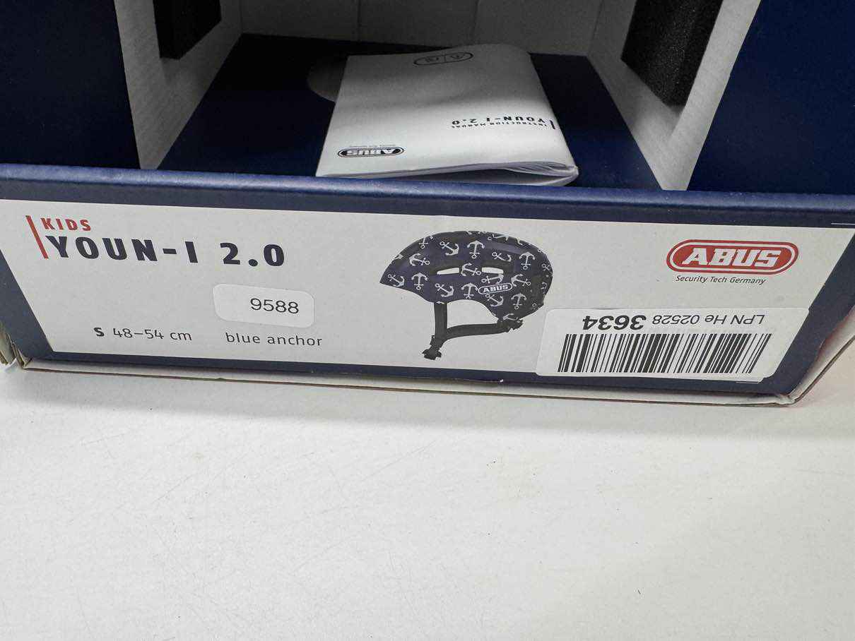 ABUS Kids Youn-I 2.0 Fahrradhelm - Größe 48-54cm #9588
