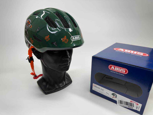 ABUS Kinder Smiley 3.0 Fahrradhelm - Größe 50-55cm #9828