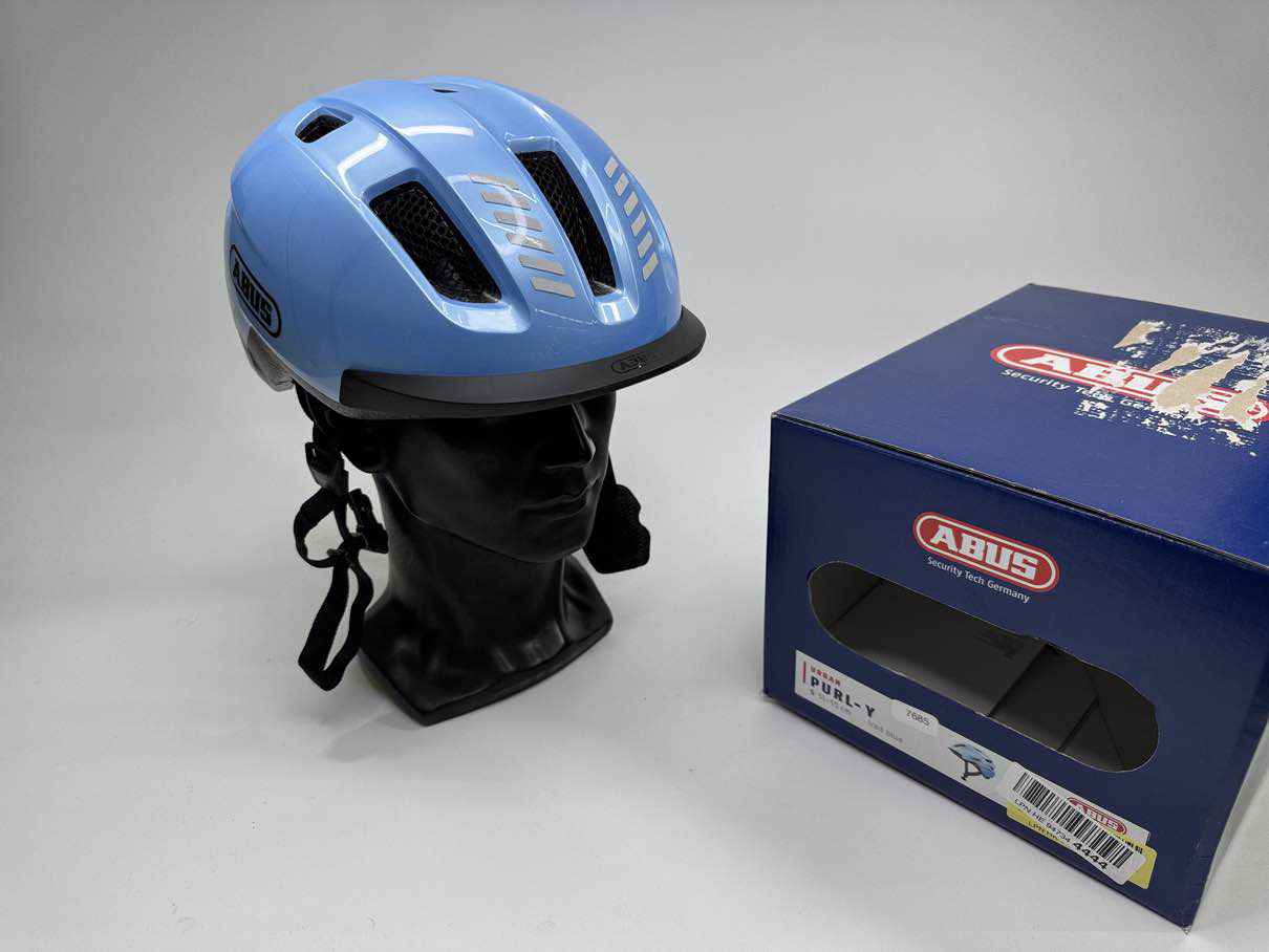 ABUS PURL-Y Fahrradhelm - Größe 51-55cm #7685 - Black Forest Deals