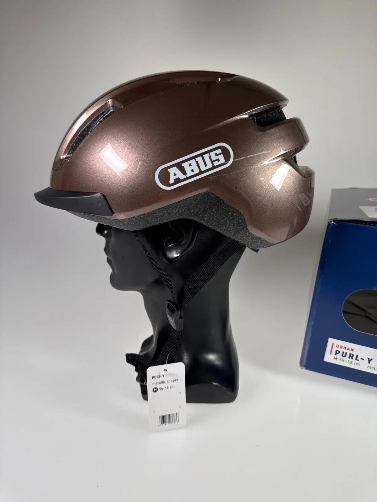 ABUS PURL-Y Fahrradhelm - Größe 54-58cm #10836