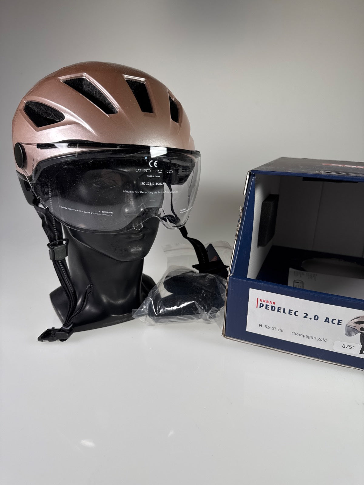 ABUS Pedelec 2.0 ACE Fahrradhelm - Größe 52-57cm #8751