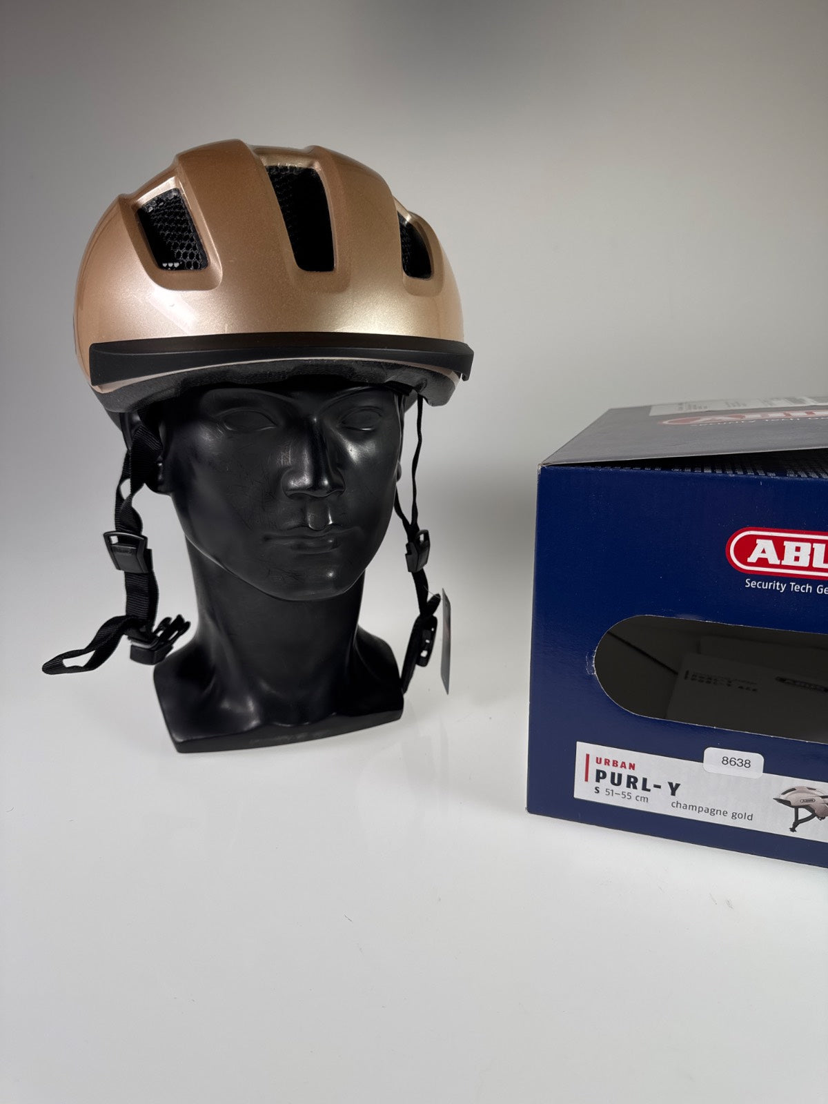 ABUS Purl-Y Fahrradhelm - Größe 51-55cm #8638