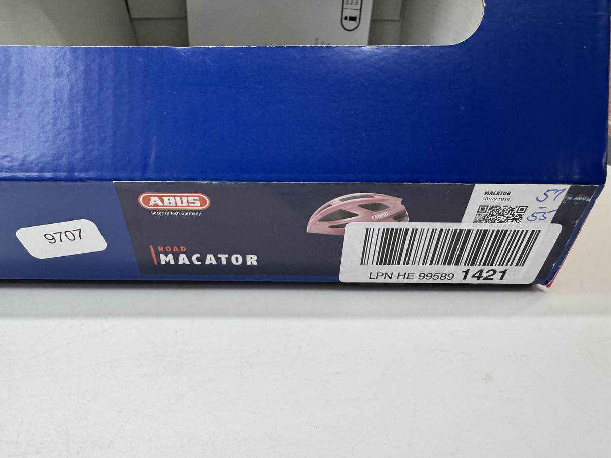 ABUS Road Macator Fahrradhelm - Größe 51-55cm #9707