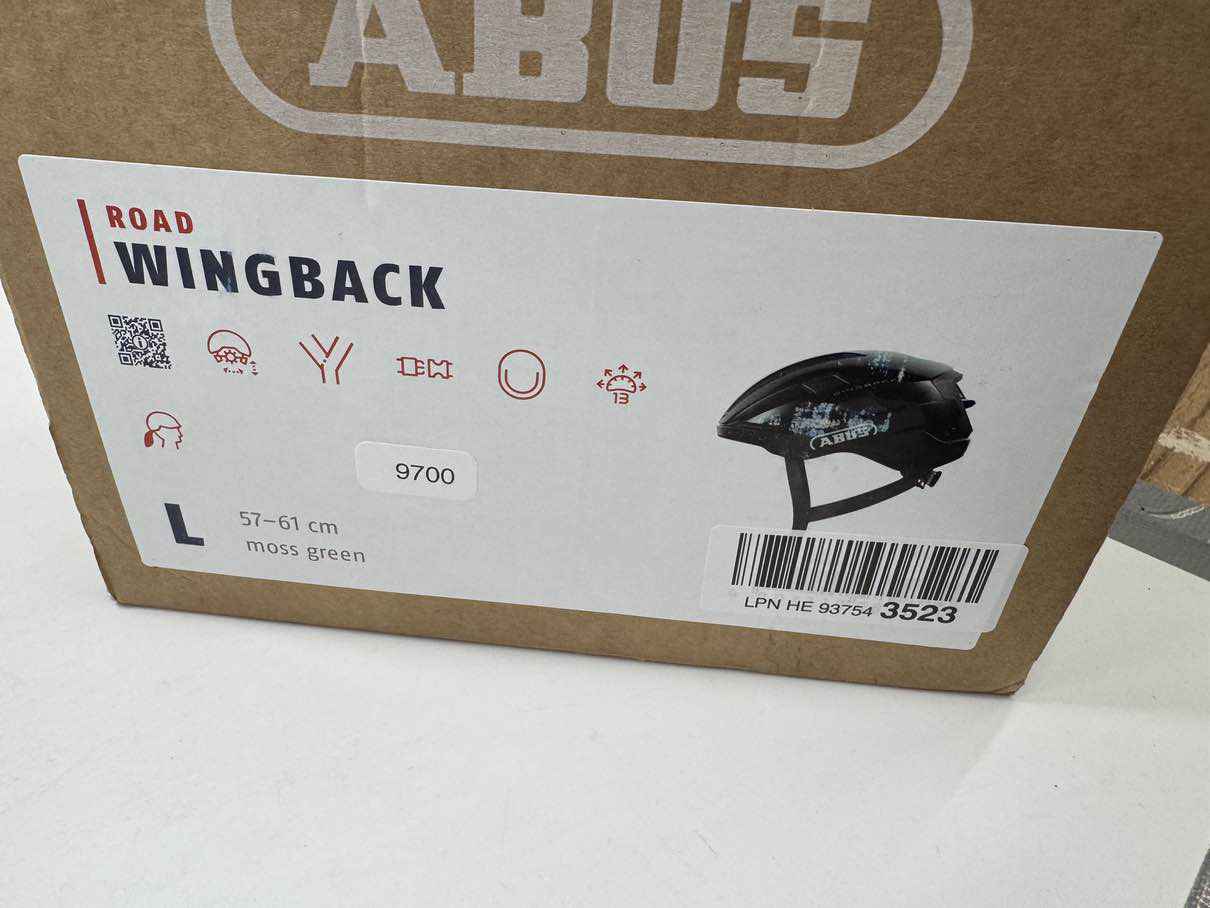 ABUS Road WingBack Fahrradhelm - Größe 57-61cm #9700