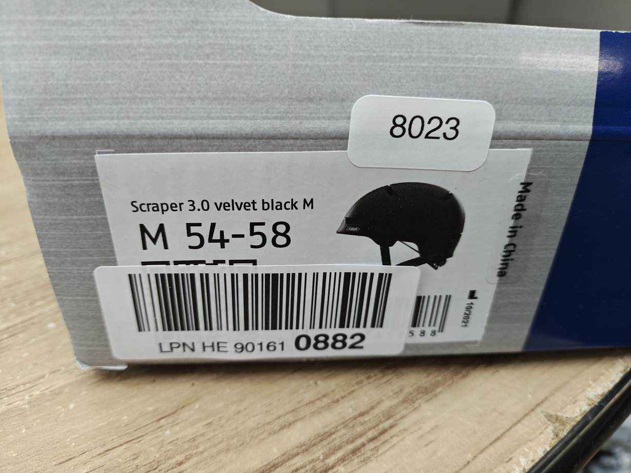 ABUS Scraper 3.0 Fahrradhelm - Größe 54-58 cm #8023 - Black Forest Deals