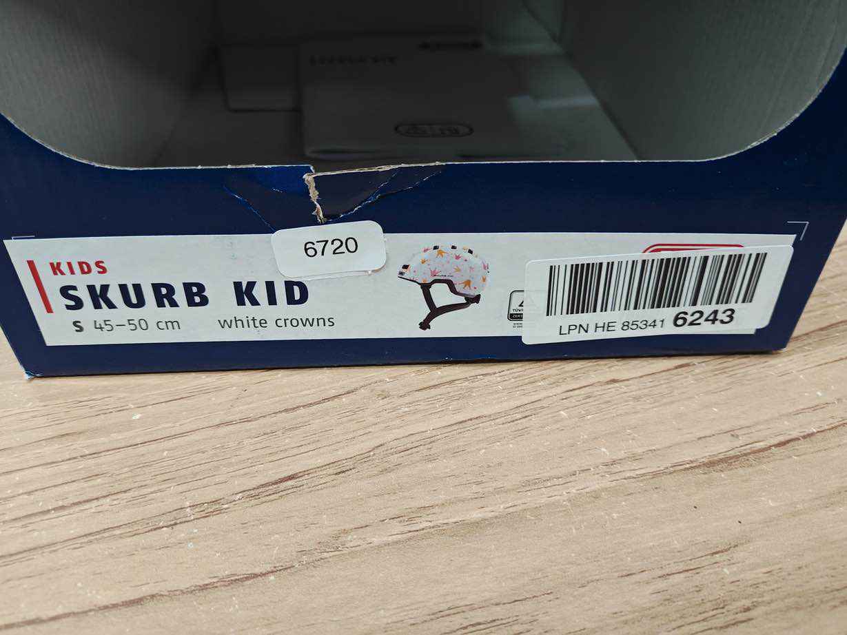 ABUS Skurb Kid Fahrradhelm - Größe 45-50cm #6720 - Black Forest Deals