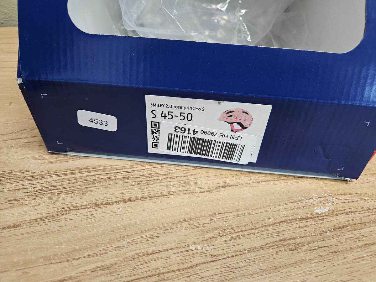 ABUS Smiley 2.0 Fahrradhelm - Größe 45-50cm #4533 - Black Forest Deals