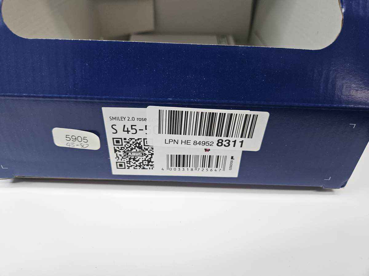 ABUS Smiley 2.0 Fahrradhelm - Größe 45-50cm #5905 ABUS