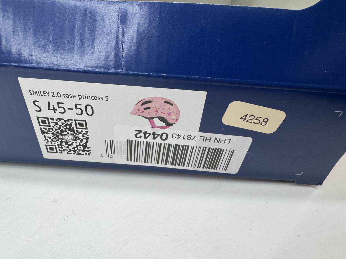 ABUS Smiley 2.0 rose Fahrradhelm - Größe 45-50cm #4258