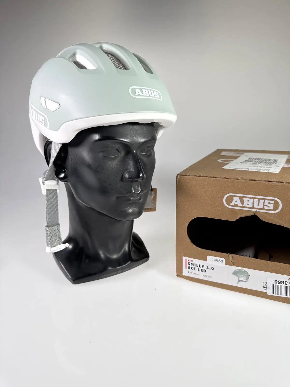 ABUS Smiley 3.0 Ace LED Fahrradhelm - Größe 45-50cm #10858