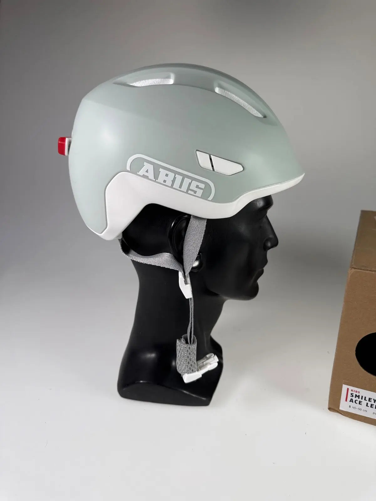 ABUS Smiley 3.0 Ace LED Fahrradhelm - Größe 45-50cm #10858