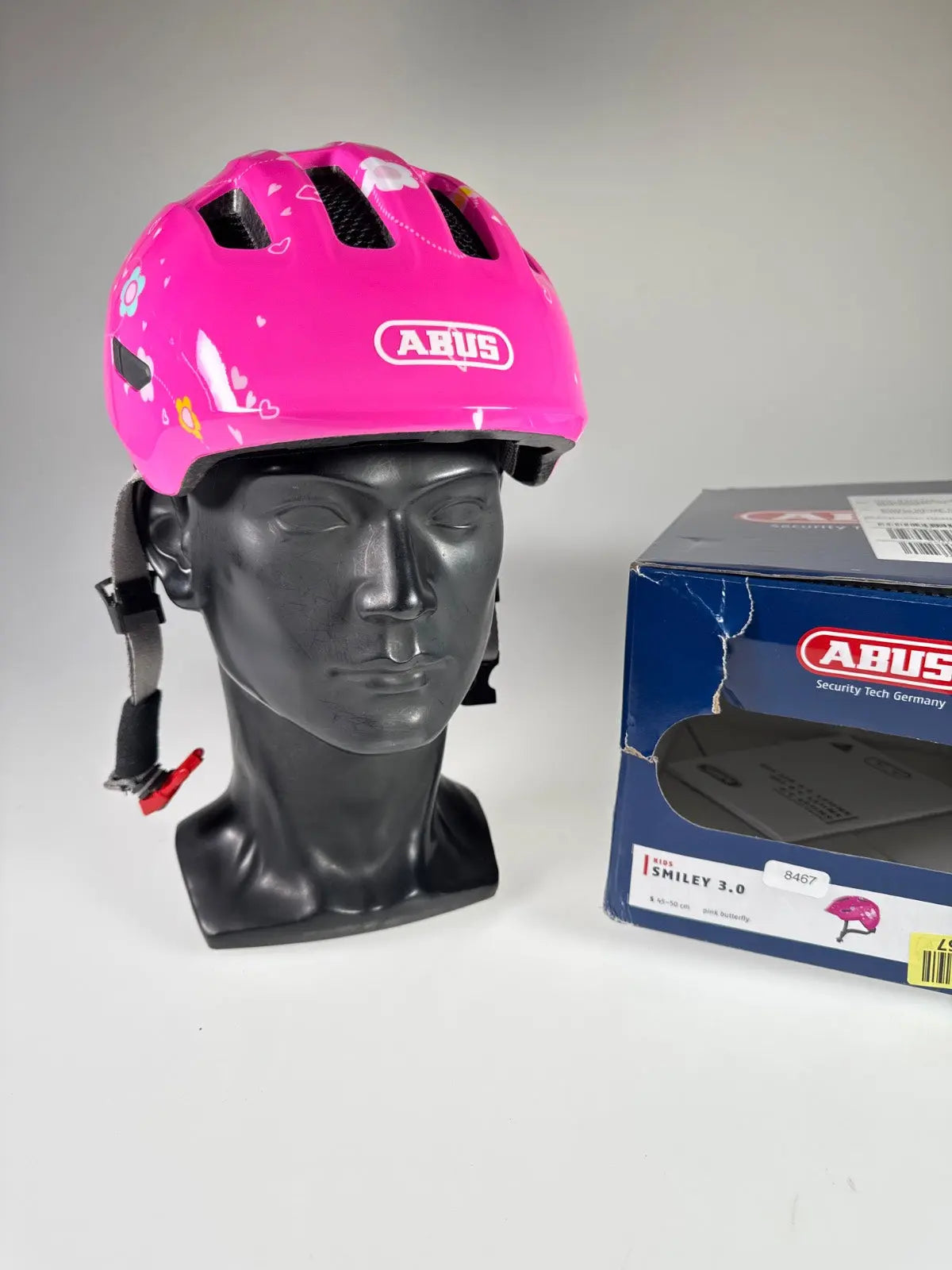 ABUS Smiley 3.0 Fahrradhelm - Größe 45-50cm #8467