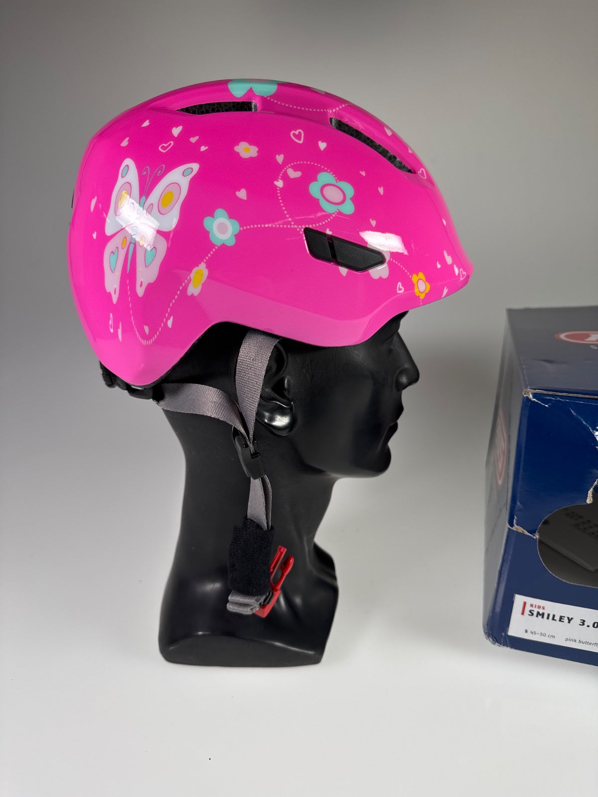 ABUS Smiley 3.0 Fahrradhelm - Größe 45-50cm #8467