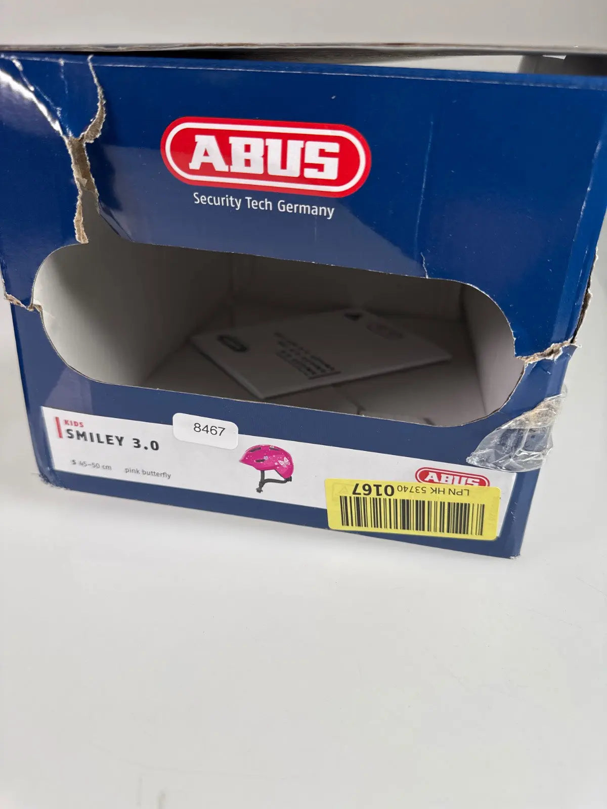 ABUS Smiley 3.0 Fahrradhelm - Größe 45-50cm #8467