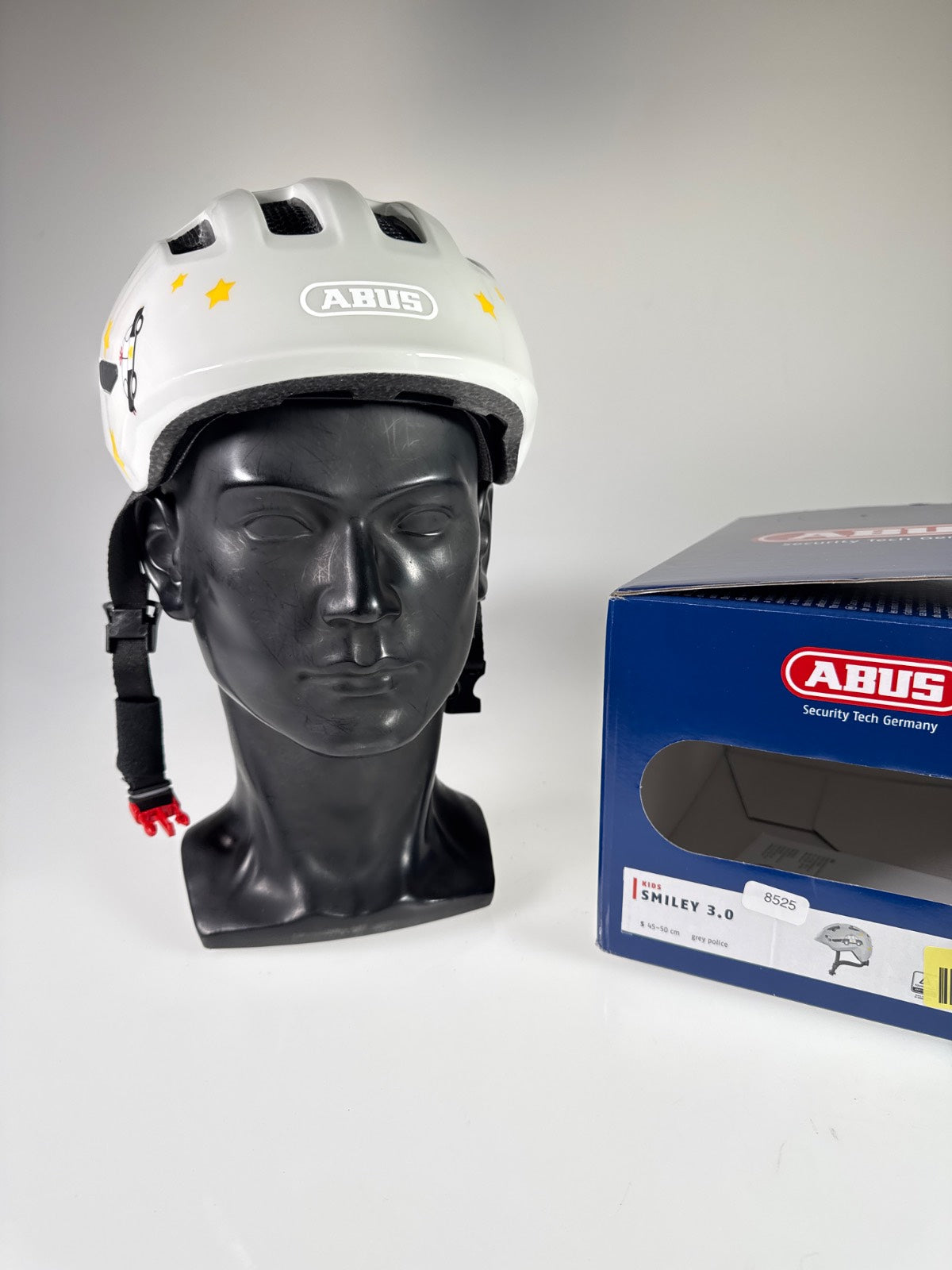ABUS Smiley 3.0 Fahrradhelm - Größe 45-50cm #8525