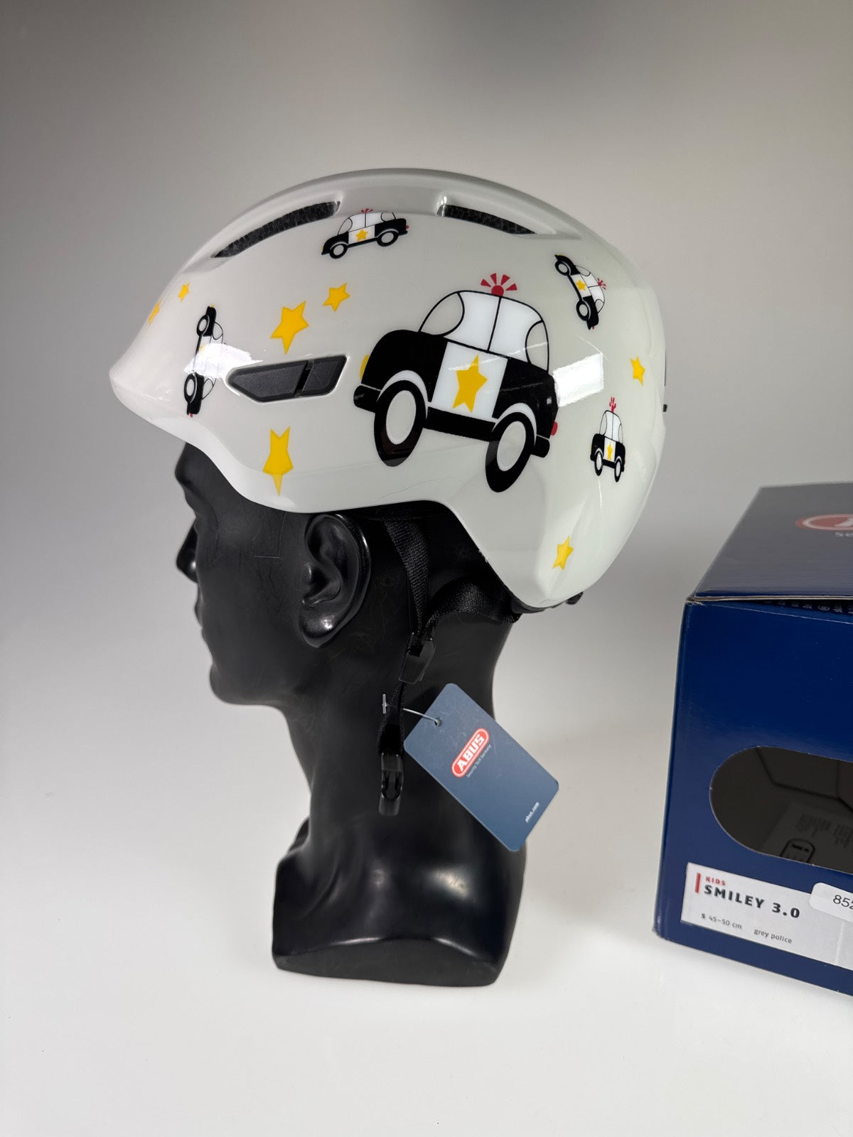 ABUS Smiley 3.0 Fahrradhelm - Größe 45-50cm #8525