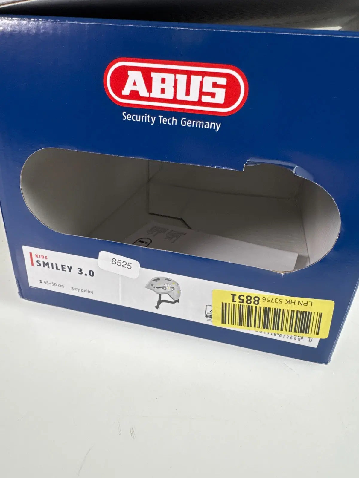 ABUS Smiley 3.0 Fahrradhelm - Größe 45-50cm #8525