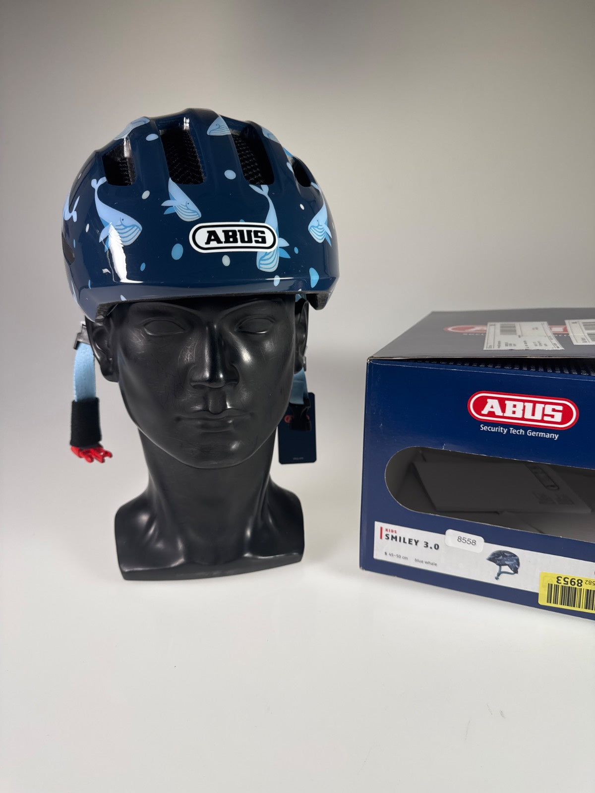 ABUS Smiley 3.0 Fahrradhelm - Größe 45-50cm #8558