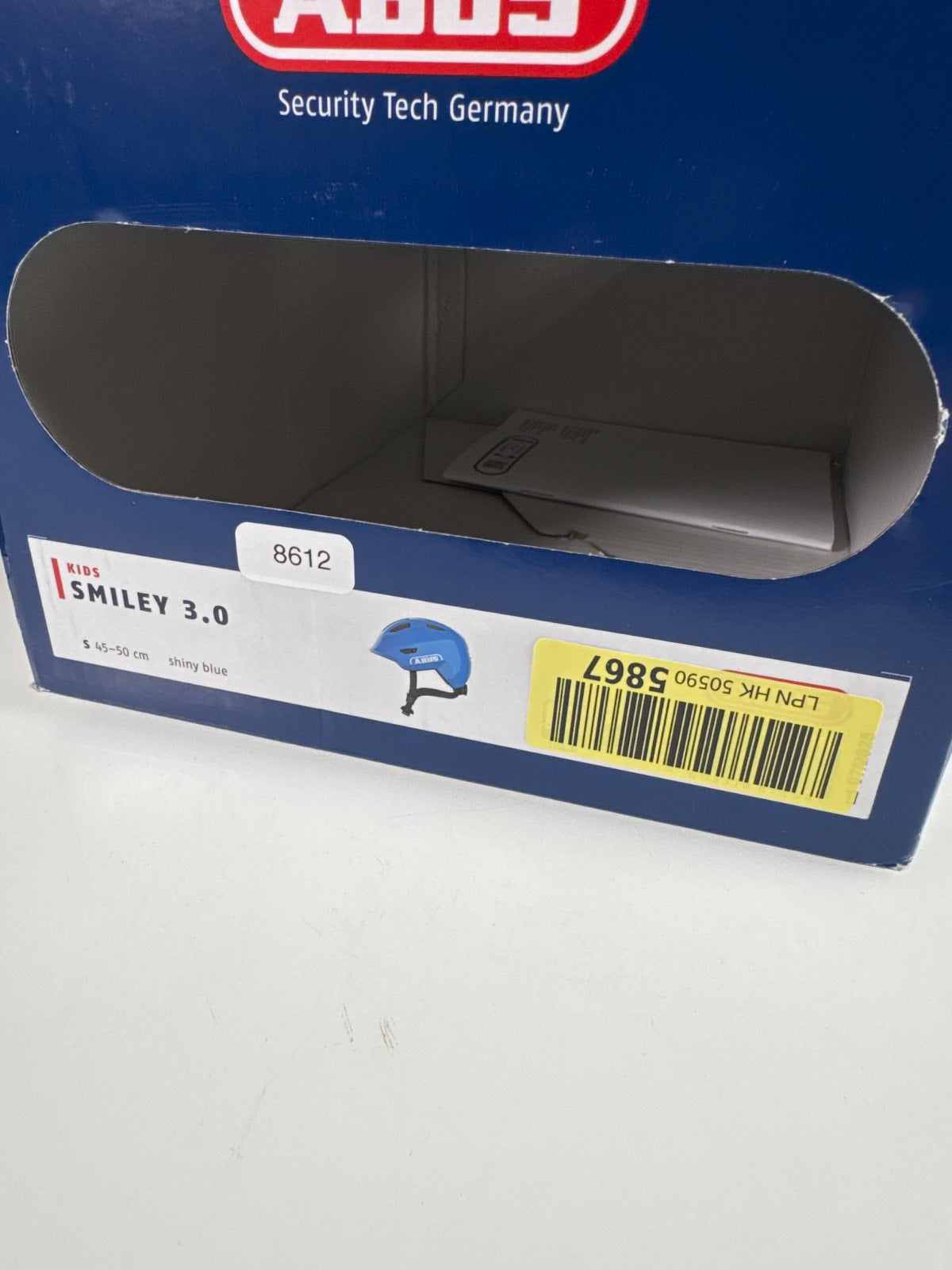 ABUS Smiley 3.0 Fahrradhelm - Größe 45-50cm #8612