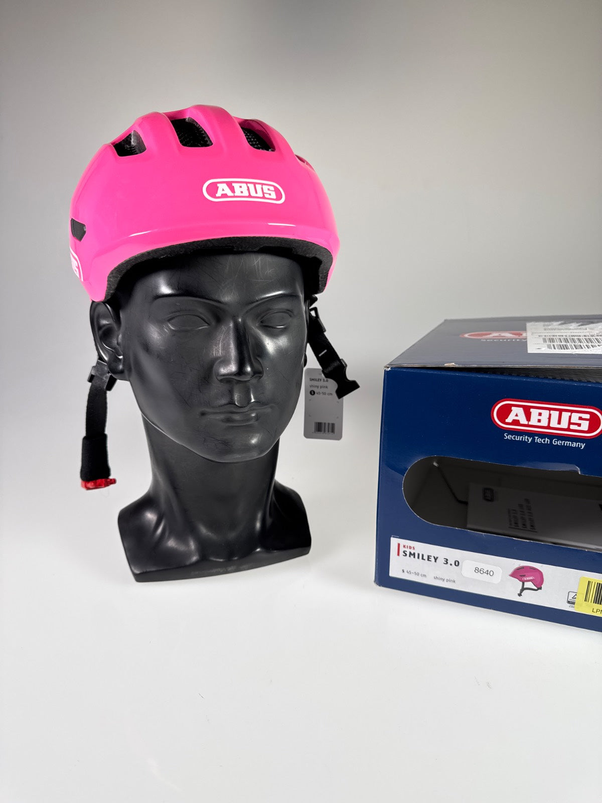 ABUS Smiley 3.0 Fahrradhelm - Größe 45-50cm #8640